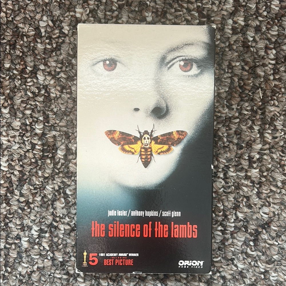 The Silence of the Lambs VHS Cover